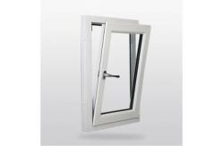China European Style Double Glazed Tilt And Turn PVC Windows Customized Glass And Accessaries supplier