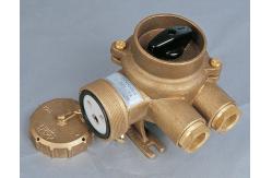 China 10A/16A marine socket with switch CZKH101 brass socket electrical socket IP56 supplier