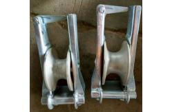 China SHCN-2 Cross Arm Mounted Skyward Sitting Pulley Conductor Stringing Block supplier