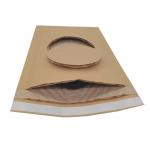 Kraft Paper No Plastic Eco Friendly Padded Mailers With Self Seal for sale