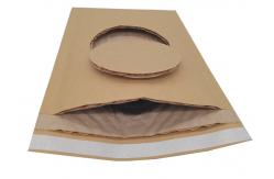 China Kraft Paper No Plastic Eco Friendly Padded Mailers With Self Seal supplier