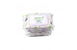 China Practical Unbleached Bamboo Baby Wipes Odorless Biodegradable supplier