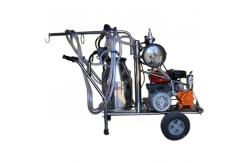 China 50KPa Single Bucket Trolley Milking Machine With Gasoline Engine supplier
