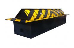 China Customized automatic road blocker , Traffic Control System Rising Steps 3m to 6m lenght supplier