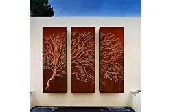 China Polished Corten Perforated Panels Decoration Custom Thickness supplier