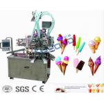 Continuous Freezing Ice Cream Production Equipment 220V / 380V Low Consumption for sale
