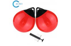 China Sea Oil Marine Floating Barrier System PE Plastic Floating Ball Buoy supplier