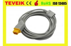 China Nihon Kohden Blood Pressure IBP Adapter Cable,14pin to Merit adapter supplier