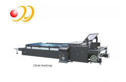 China Single Labor Flute Laminator Machine Semi - Automatic For Filmed Paper supplier