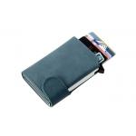PU Leather Money Clip Wallet And Credit Card Holder Rfid Blocking Customized for sale
