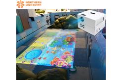 China Sand Pool Interactive Floor Projection Game For Amusement Park supplier