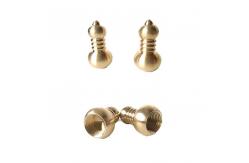 China Customized CNC Turning Ra0.4 small brass parts for Agricultural Machinery supplier