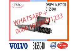 China Injector BEBE4B12001 BEBE4B12004 3155040 8113409 For VOL FH12 D12 engine supplier