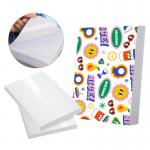 Self-adhesive Waterproof Pigment Dye Inkjet Matte Coated Label Sticker Paper 128gsm for sale