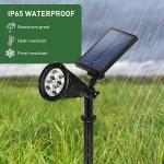 6000-7000K 300LM Solar Security Spot Lights for sale