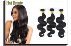 China Body Wave Remi Human Bulk Hair Weave 8 Inch , 100 Human Hair Extensions supplier