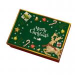 Luxury Christmas Exquisite Paper Box , Wedding Party Gift Box for Candy Snacks Packaging for sale