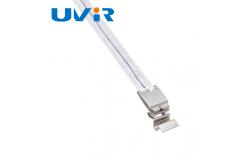 China White / Gold Reflector Halogen Quartz Infrared Lamp For Food Heating / Processing supplier