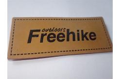 China Custom Embossed Leather Patches For Jeans And Bags supplier