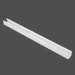                    Plastic Decorative PVC Profile Gripper Tubes              for sale