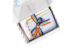 China Portable Glossy Lamination Corrugated Shipping Boxes 41cm×16cm×8cm supplier