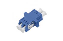 China LC UPC DX Asymmetric Welding Adapter With Flange supplier