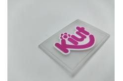 China PVC Drink Coaster For Office Desk Reusable Undeformable Easy To Clean supplier