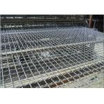 SS304 Lock Crimped Woven Wire Mesh 12kg/Sqm Anti Vibration for sale