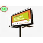 P16 P25 High Resolution Outdoor Full Color LED Display , 1R1G1B LED Panel for sale