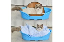 China Xl Plastic Dog Bed Kennel For Pet Sleep and Wash Dual Use supplier