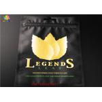 Matte Finished Hologram Foil Zip Lock Bags Face Mask Cosmetic Sample Flat Pouch