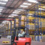Heavy Duty Adjustable Stackable Steel Pallet Racking 4 Tons / Layer for sale