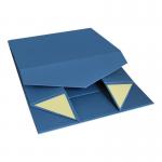 Large Magnetic Closure Folding Gift Box Glossy Garments Shoes Packaging Box for sale