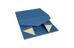 China Large Magnetic Closure Folding Gift Box Glossy Garments Shoes Packaging Box supplier
