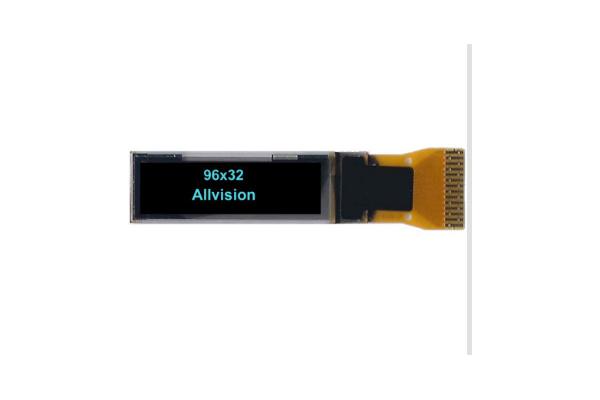 0.86 Inch OLED Display Module Blue Characters In Black Background
