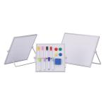 Desktop Portable Folding Whiteboard Erasable Magnetic Dry Erase Board With Stand
