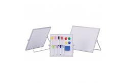 China Desktop Portable Folding Whiteboard Erasable Magnetic Dry Erase Board With Stand supplier