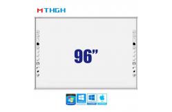 China 96 Inch Classroom Digital Whiteboard 10 Point Touch Smart Interactive Display supplier