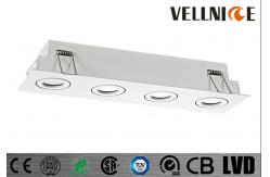 China White Finishing LED Recessed Downlight Triac Dimmable LED Driver High Efficiency supplier