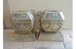 China Resin Material Custom Trophy Cup , Physical Model Style Antique Trophy Cups supplier