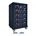 LifePO4 Grade A High Voltage Lithium Battery 204V 50Ah Stacked On Floor for sale