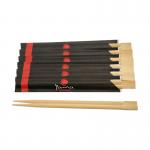 Personalized disposable chopstick cover with half paper sleeve for sale