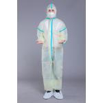 Antibacterial 37g PPE Open Front Unisex Disposable Coveralls for sale