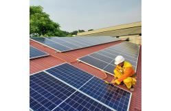 China Residential Half Cut Solar Panel Half Cell PV Module 560Watt supplier