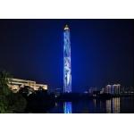 Grille High Brightness Advertising LED Board 260W Waterproof