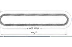 China 1670 MPa Galvanized Steel Wire Rope Sling Assembly Grommet For General Applications supplier