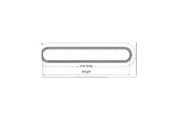 1670 MPa Galvanized Steel Wire Rope Sling Assembly Grommet For General Applications