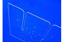 China High Uv Transmission Rectangle Clear SIO2 Fused Silica Plate supplier