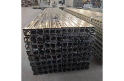 China Lightweight Seismic Conduit Bracketss Slotted Channel  With Superior Heat And Rust Resistance supplier
