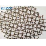 Lock Crimped Wire Mesh Gabion , Wire Mesh Rock Retaining Wall Sturdy Construction for sale